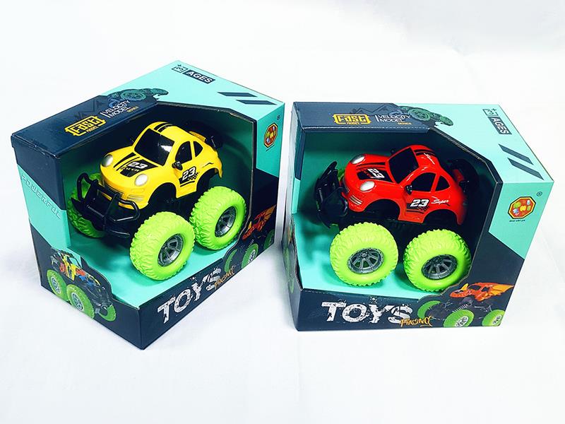 Dual Friction Stunt Car With Clutch