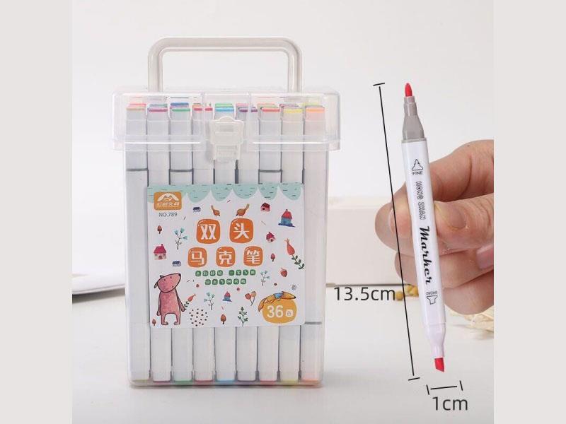 36-Color Double-Ended Marker Pen