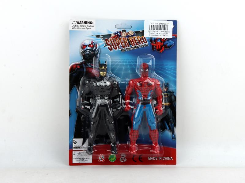 2Pcs Heroes Toy With Light