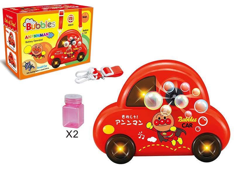B/O Car Bubble Camera With Light And Music(Anpanman)