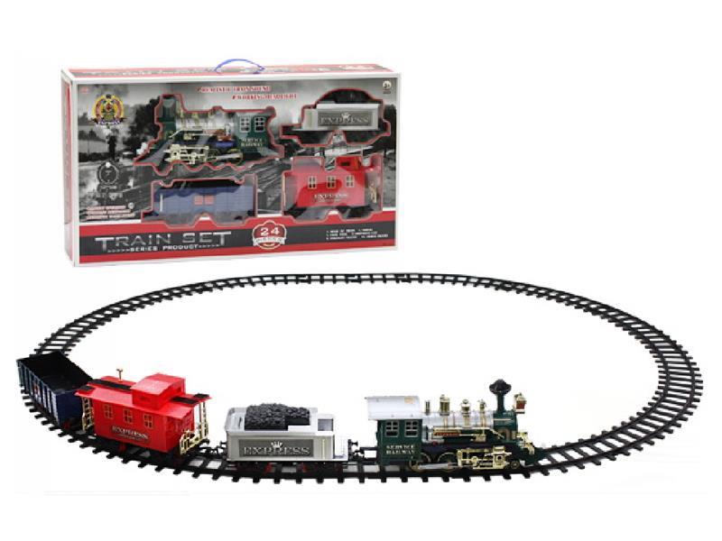 Electric music and light rail train