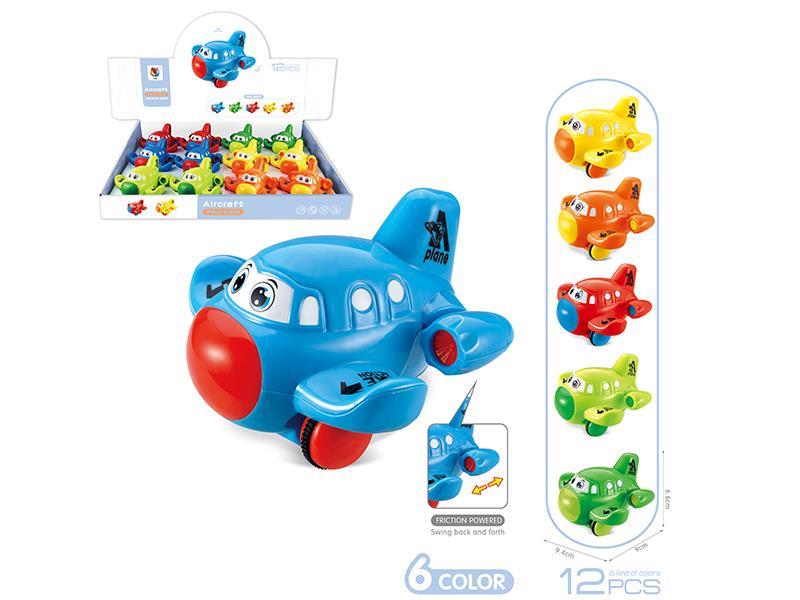 Friction Small Airliner 12pcs