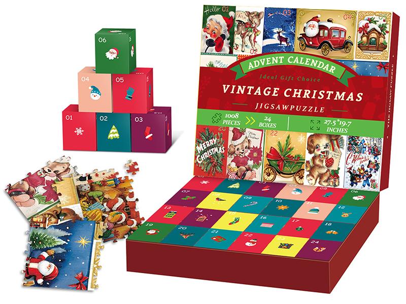 Christmas Advent Calendar Jigsaw Puzzle