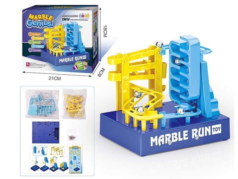 DIY 3D Marble Track (B/O With Music)