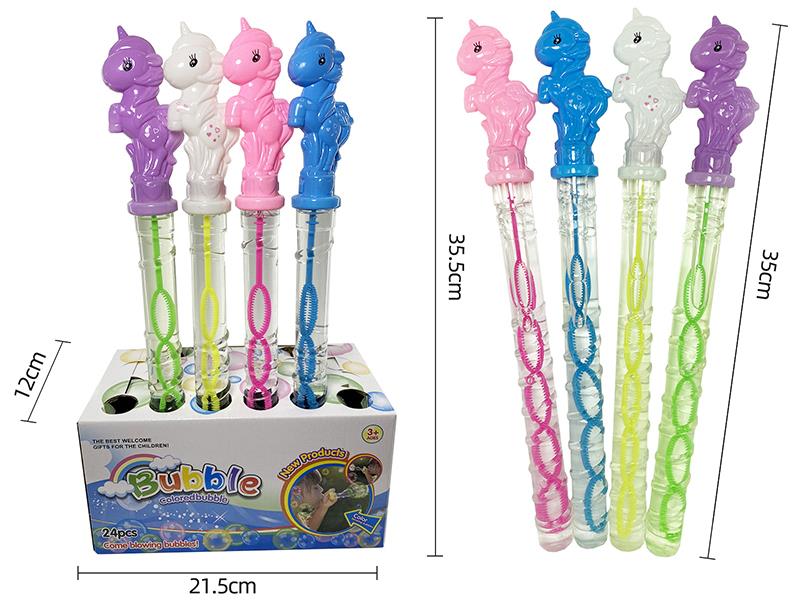 Unicorn Bubble Sticks 24pcs