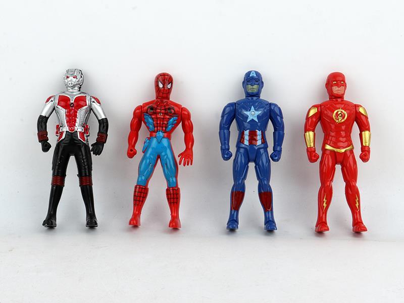 4Pcs Heroes Toy With Light