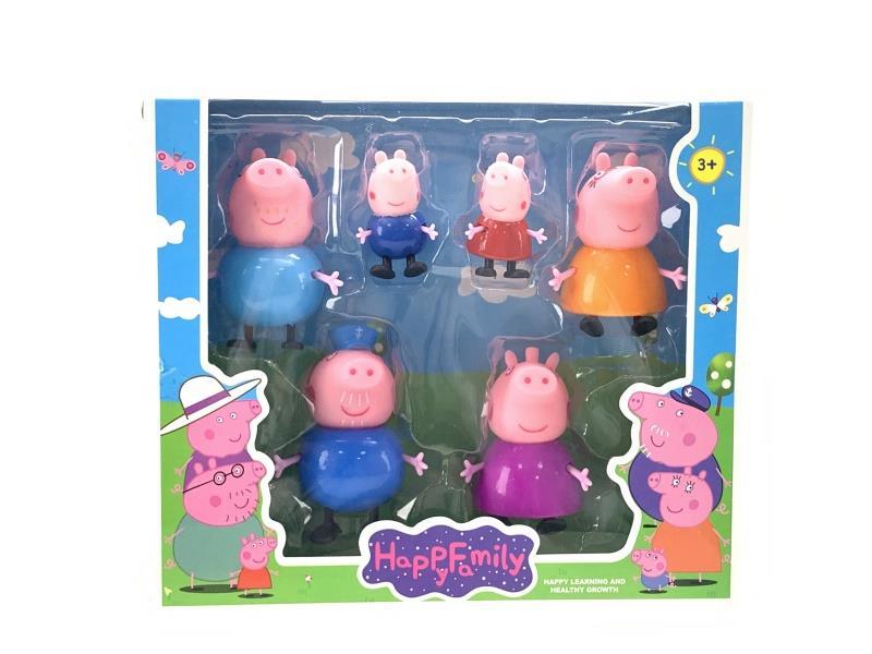 Peppa Pig'S Family Consists Of Six Members