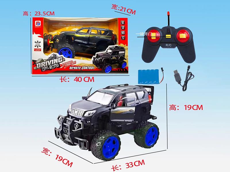 1:12 Prado  5-Channel Remote Control Off-Road Vehicle(One Key Door Opening)