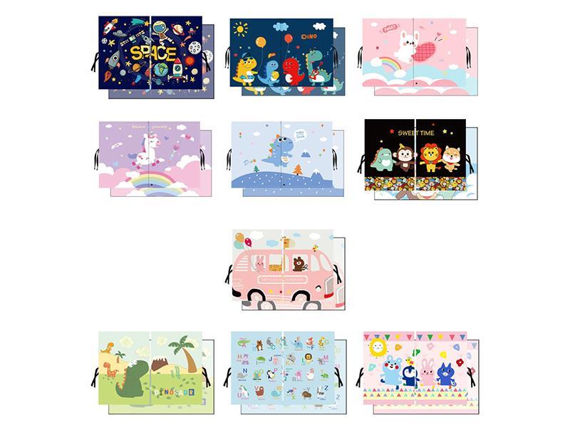 Magnetic Blinds Adapted For Automobiles