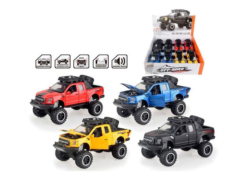 1:32 Ford Raptor F1 50(Modified Version With Shock Absorbers) Alloy Car