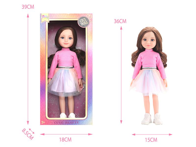 36cm Full Vinyl Fashion Doll