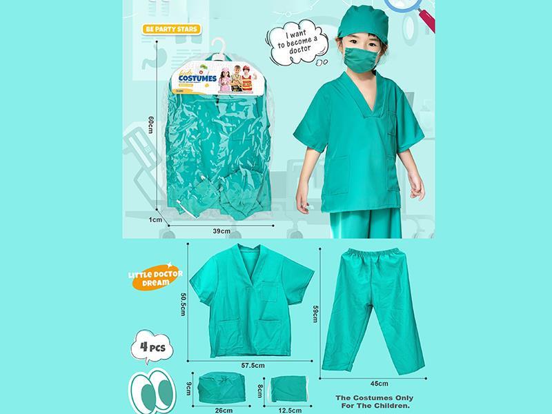 Doctor's Surgical Gown 4pcs