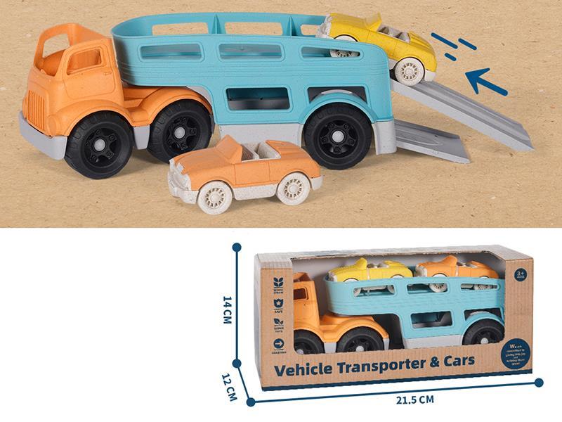 Straw Material Slide Trailer