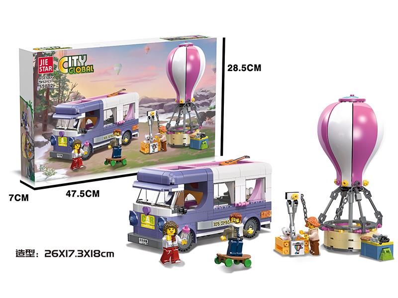 Summer Camp Small Building Blocks 452pcs