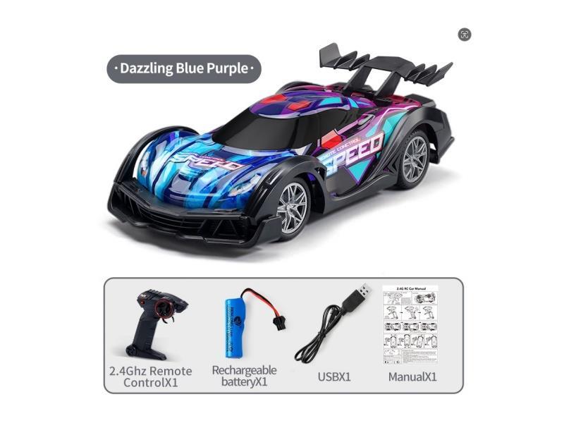 Four-Way Drift Racing Remote Control Car With Lights
