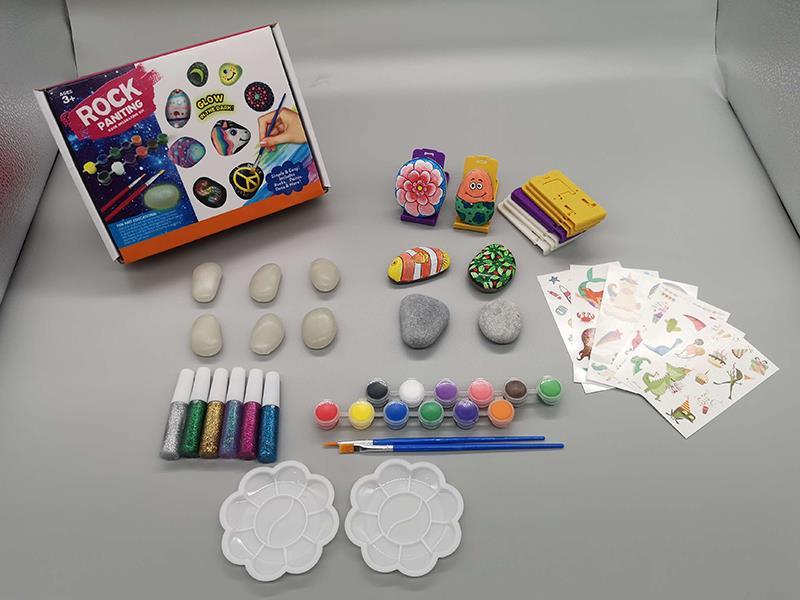 Colored Drawing Stone Set 45pcs