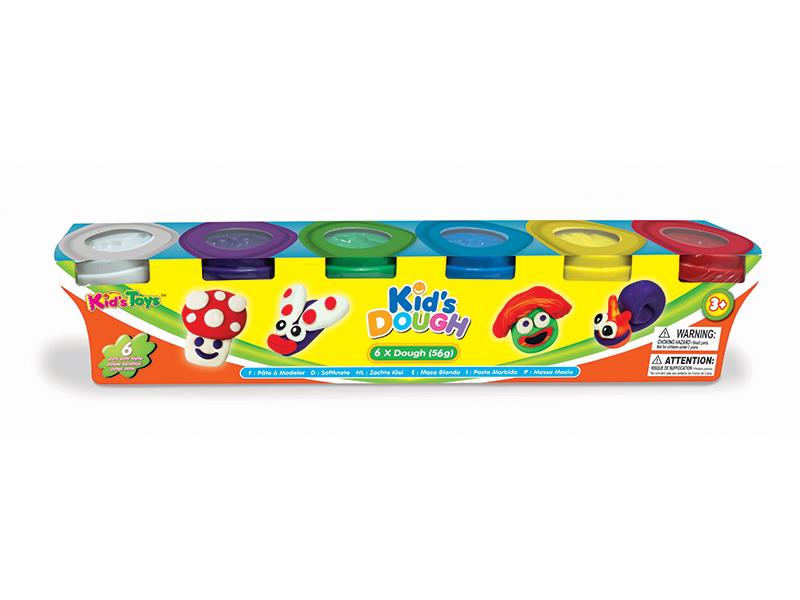 6 Colors 2 Ounce Clay