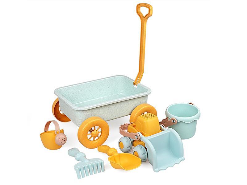 European Style Soft Plastic Beach Toys 6pcs