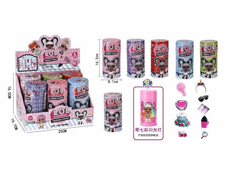 6PCS Agate Surprise Doll