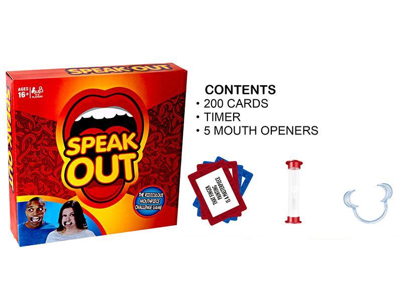 Speak Out Charades