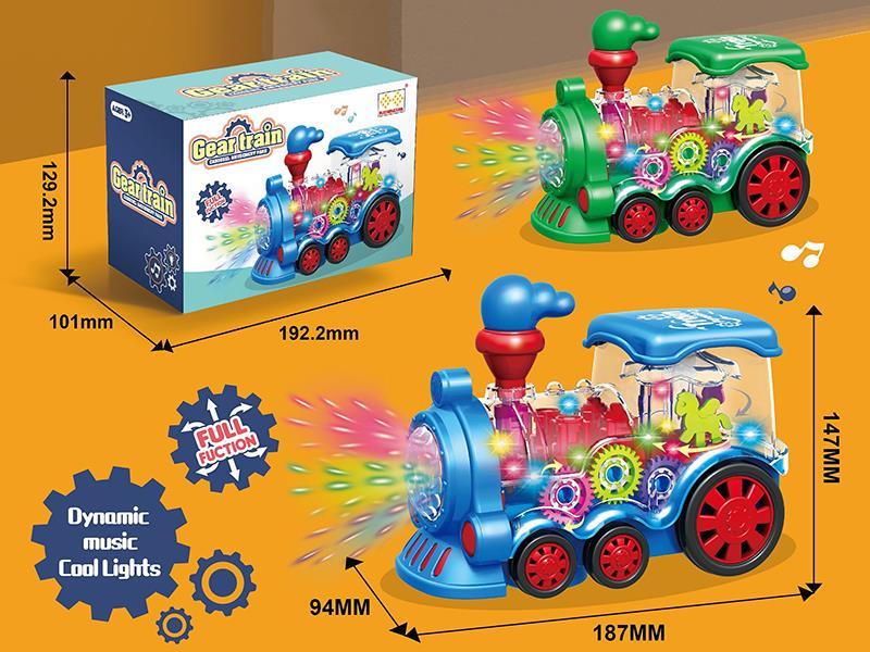 B/O Go And Bump Gear Train With Light And Music