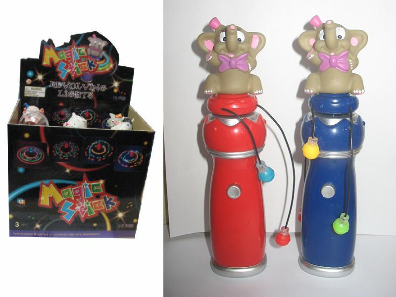 Elephant Flashing Spinning Stick