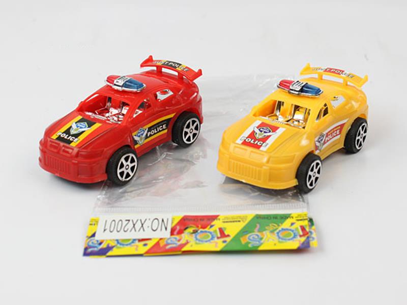 Pull Back Police Car