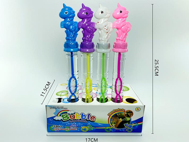Unicorn Bubble Sticks 24pcs