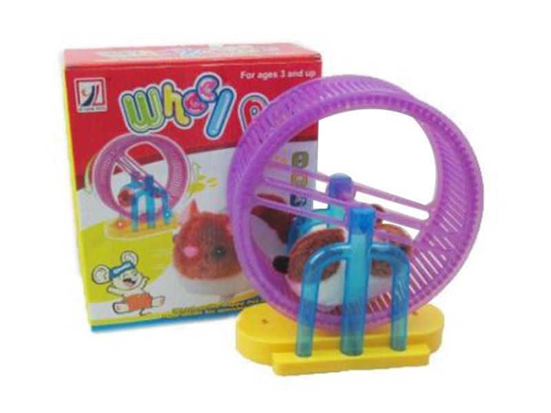 B/O Cartoon Mouse Roll Wheel