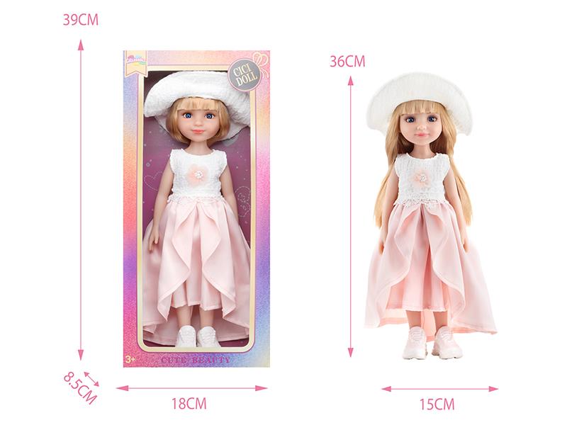 36cm Full Vinyl Fashion Doll