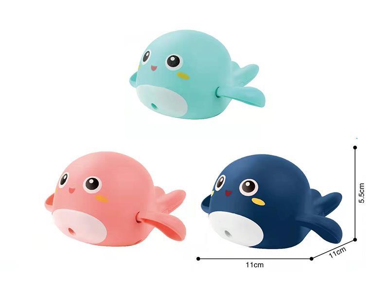 Wind Up Swimming Whale