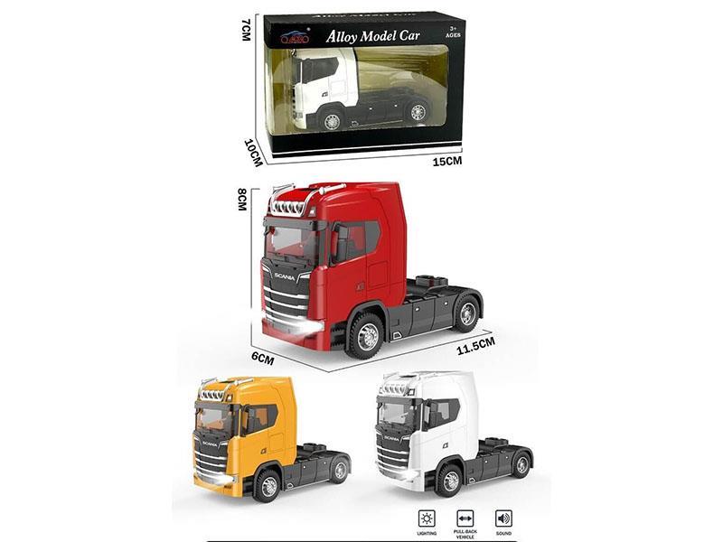 Alloy Recoat Scania Tractor (With Sound And Light)