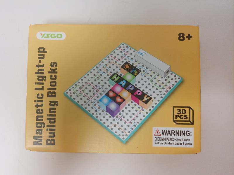 Magnetic Light-Up Building Blocks 30PCS