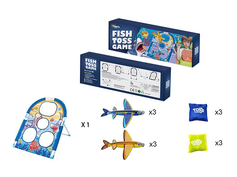 Bean Bag Throwing Game - Ocean Theme