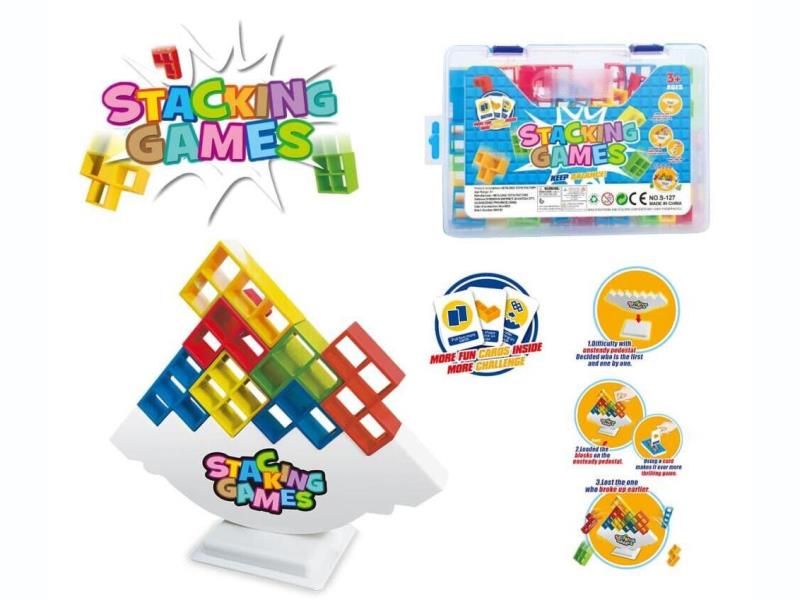 Tetris Balance Jenga Blocks 48Pcs