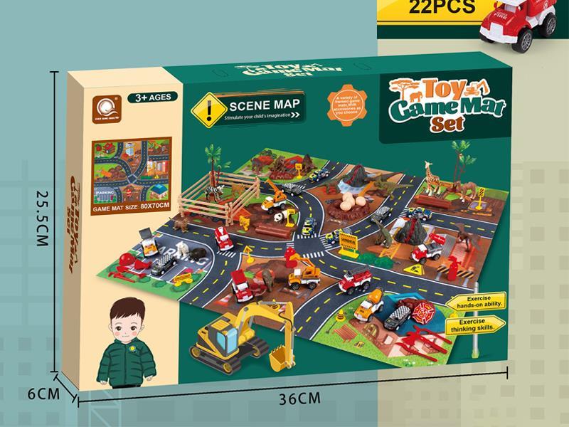 22PCS Fire Engine Game Pad Set