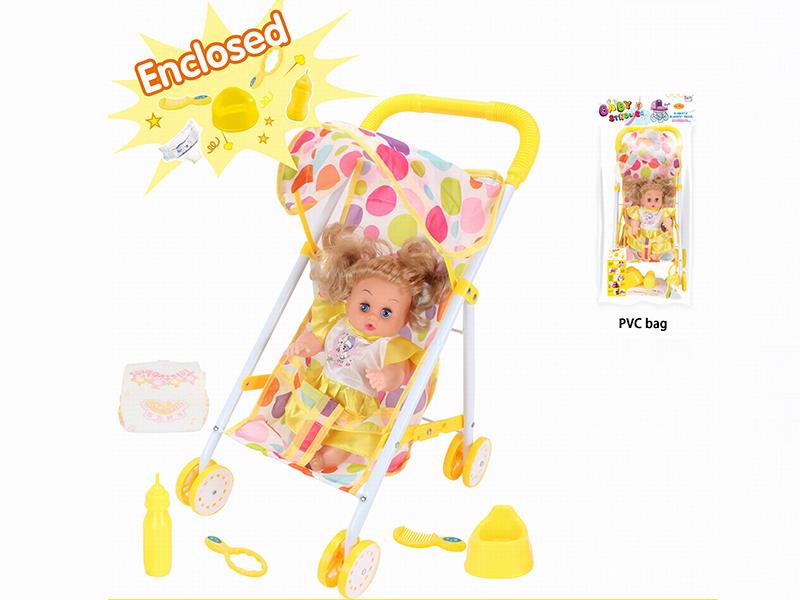 Baby Stroller Toy(Iron) + 12