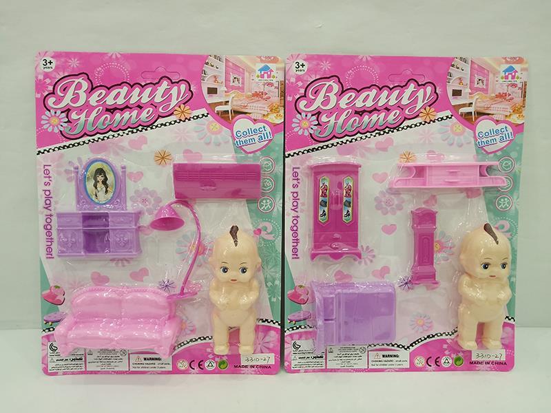 Furniture Set + Barbie