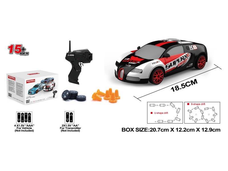 1:24 Simulation Four-Wheel Drive Drift Car Remote Control Car