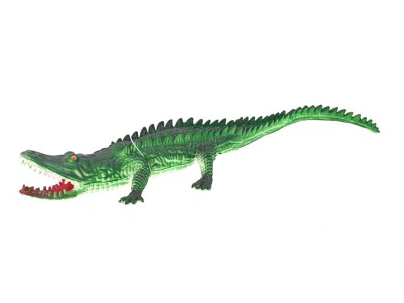 PVC Crocodile With BB Whistle
