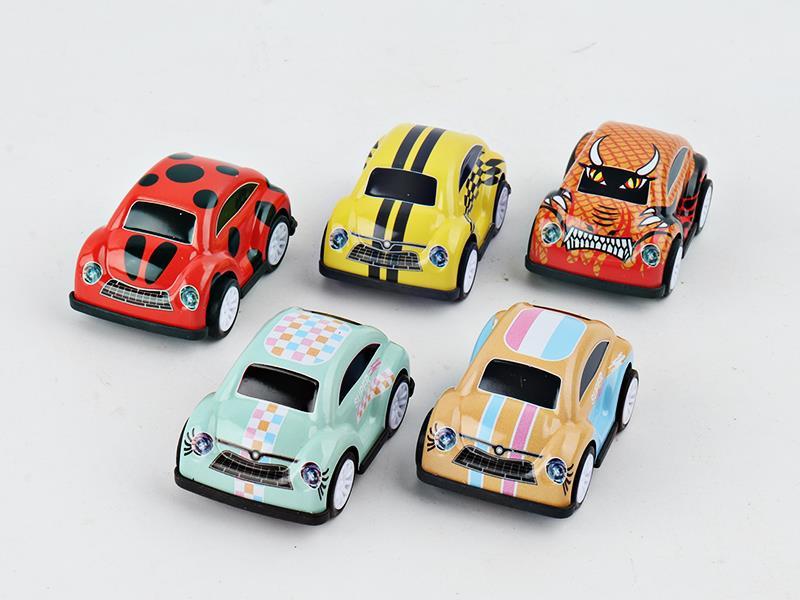 Light Alloy Pull Back Car