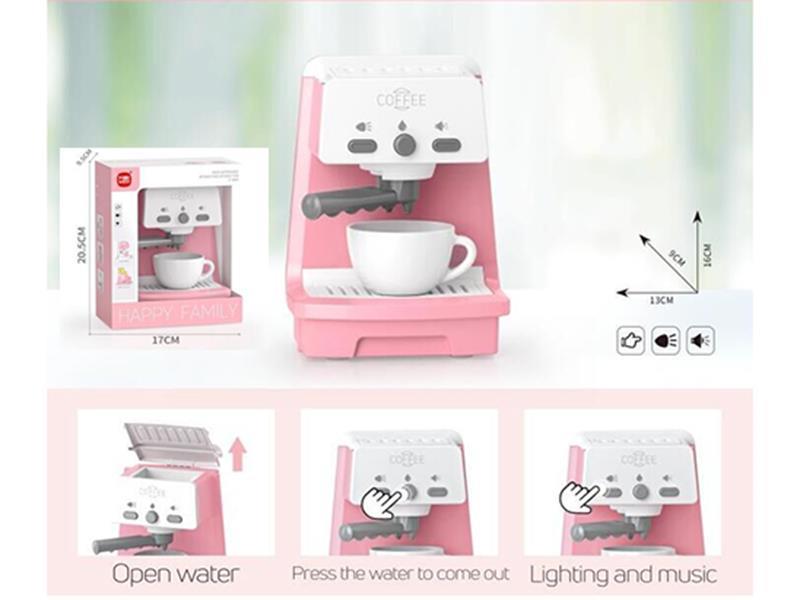 Sound And Light Pumping Coffee Machine