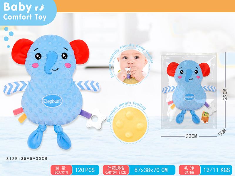 Baby Comfort Toy Plush Doll - Elephant