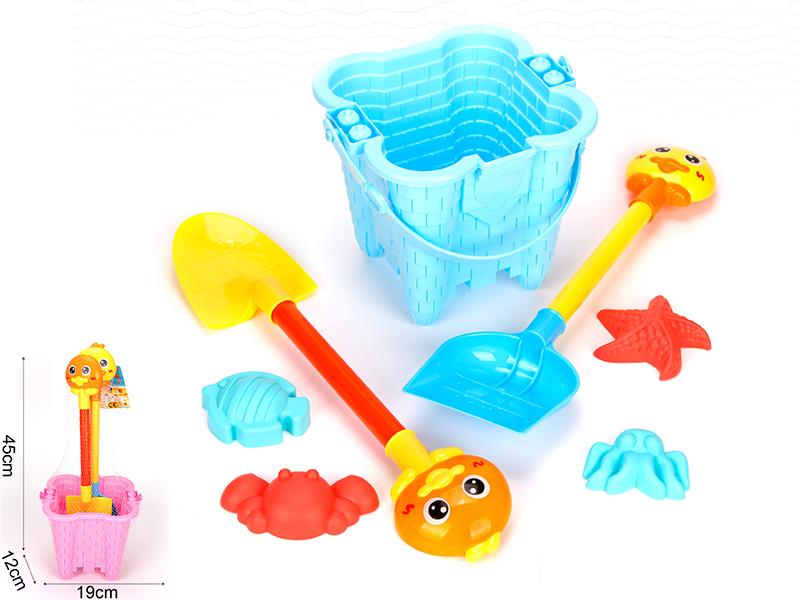 7PCS Large Sand Bucket Set