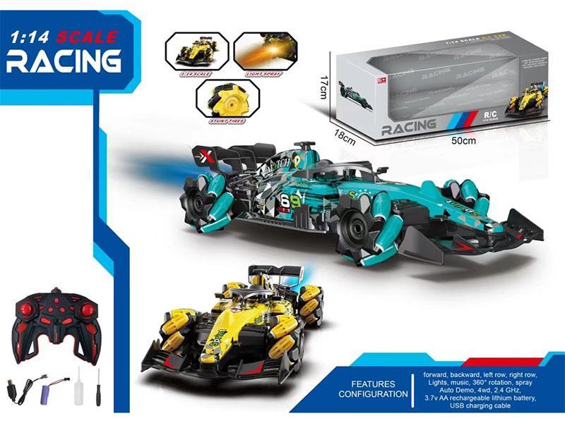 1:14 Remote-Controlled Stunt Spray Car