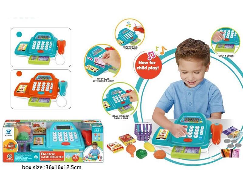 Cash Register With Light And Sound