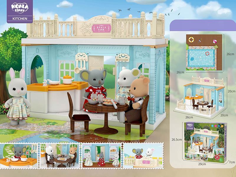Diy Koala Town Kitchen Toy