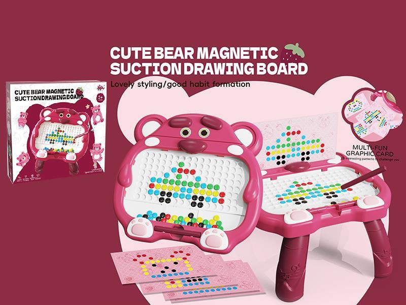 Cute Bear Magnetic Suction Drawing Board