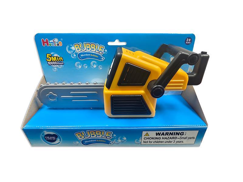 Electric Saw Bubble Machine With 40ml Bubble Water(No Light And Music)