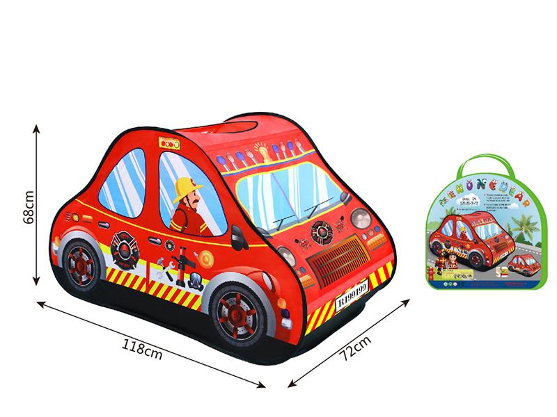 Fire Engine Shape Children Play Tent